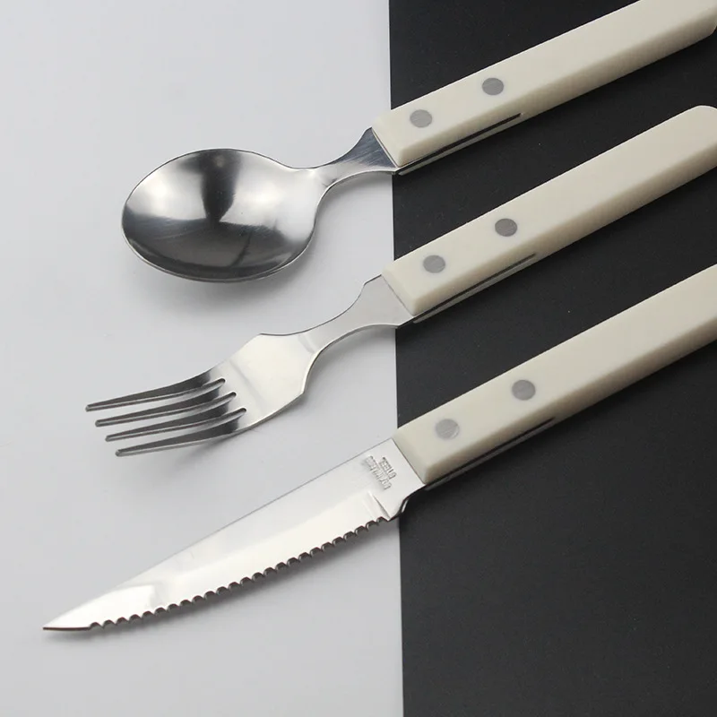 american style western food knife fork