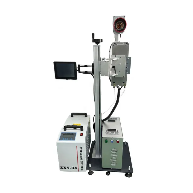 2025 Upgraded Production-Line Laser Marker Fiber UV Flying Coding Machine High-Speed High-Precision Made Mainland China 1-Year