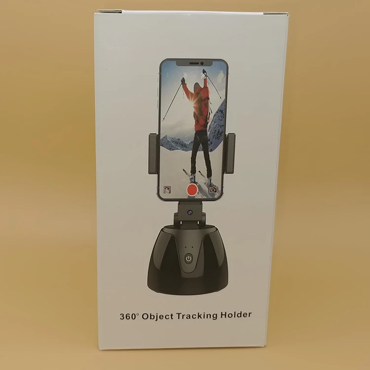 360 Tracker Retainer 360° Rotation Auto Facetracking Holder for Live Broadcast