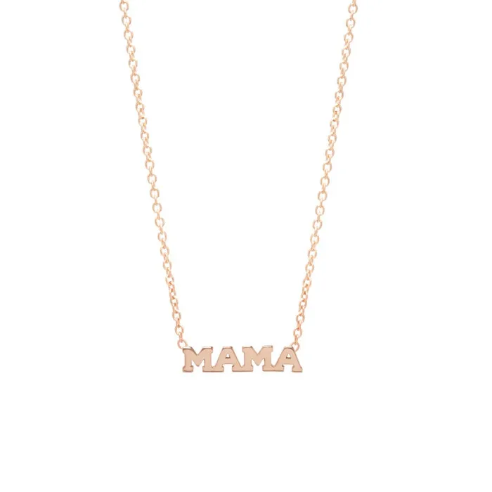 New Design Custom Mama Necklace In 