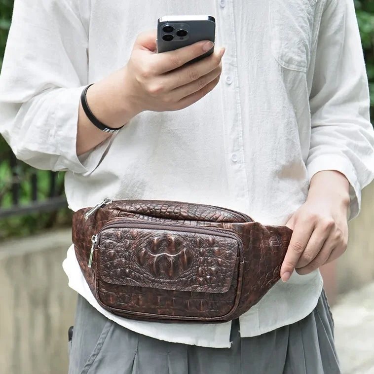 MARRANT Designer Men's Genuine Leather Fanny Pack