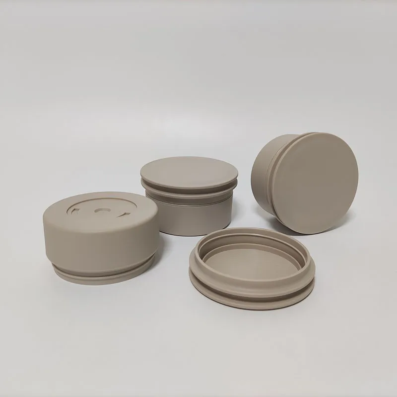 Deluxe Wholesale 60ml PP Plastic Round Skin Cream Jar Skin Care Body Scrub Cosmetic Container