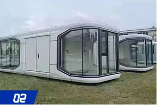 Modern Camping Pod Space Capsule Prefab Portable Mobile Space Capsule ...