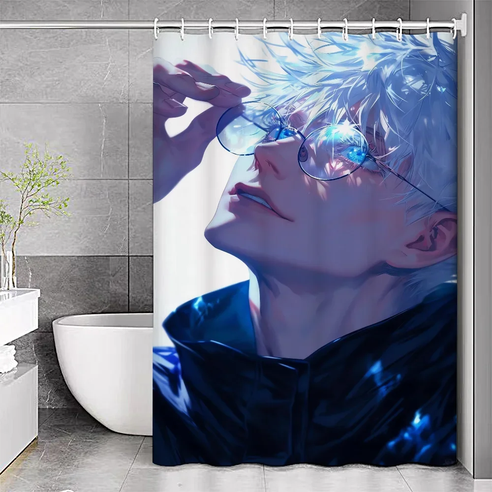 Anime Shower Curtain Jujutsu Kaisen Gojo Satoru Bath Curtains Things For  The Bathroom Accessories Set Folding Partition Bedrooms - Buy Anime Shower  Curtain Anime Manga Shower Curtain Adult Bathroom ...