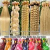 Ciocche di capelli biondi