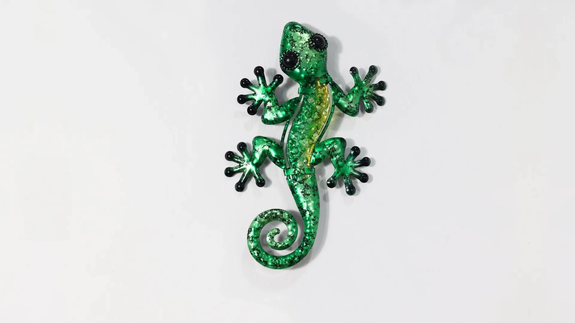 Garden Lizard Decorations Art Gecko Metal Decor Lizard Living Room Wall