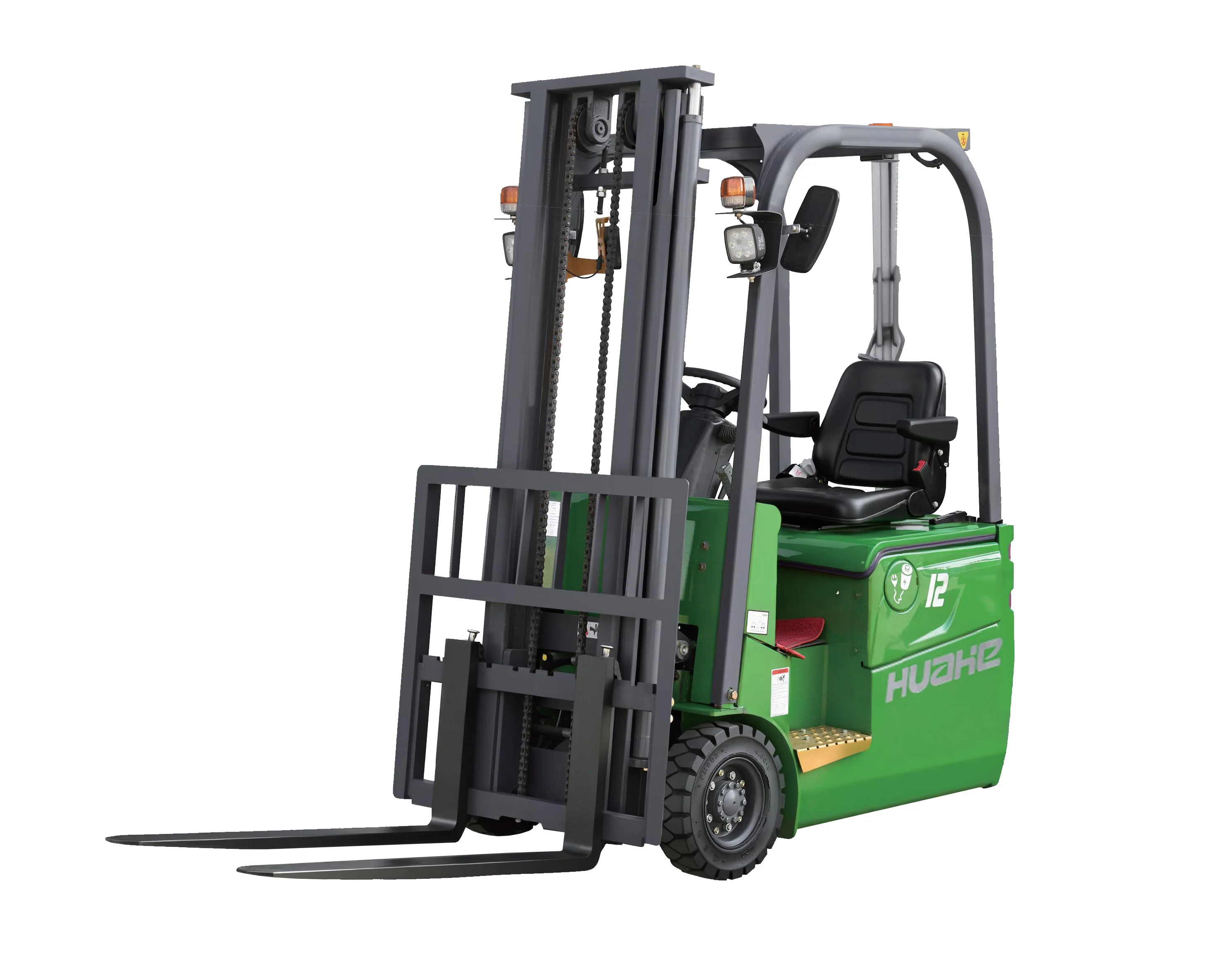 The 1.2-ton Lithium Battery Three-point Balanced Lithium Battery Forklift Made in China Is Reasonably Priced