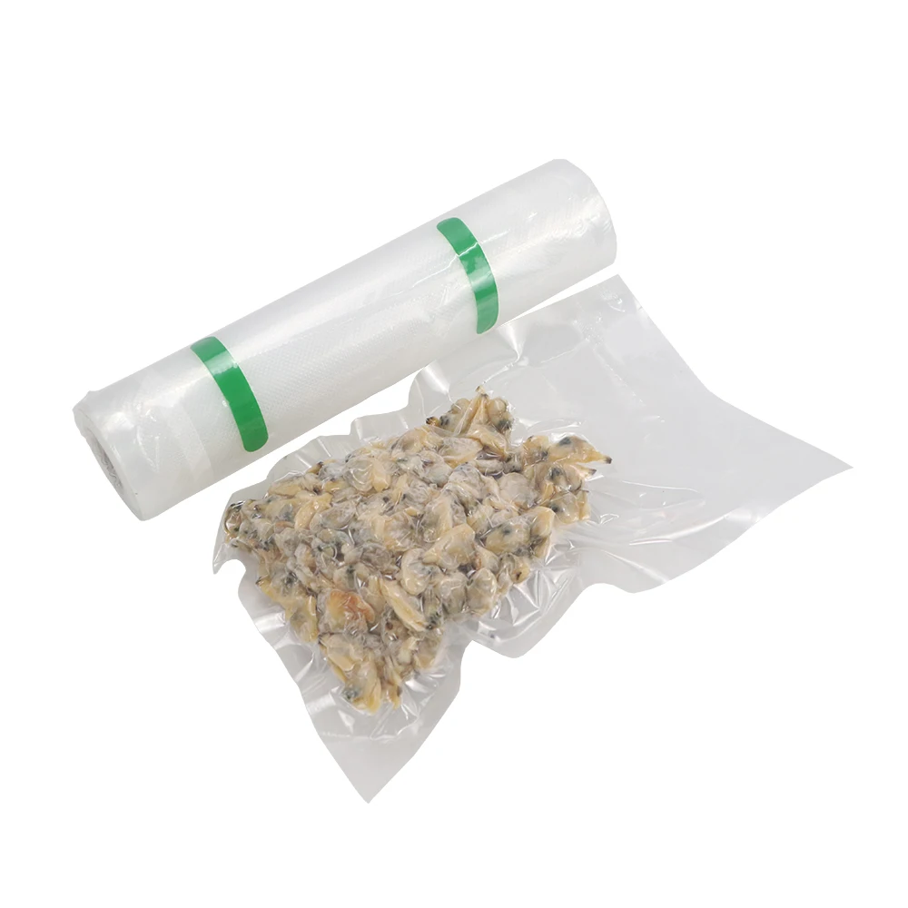 Custom Biodegradable Meat Package Plastic Embossed Vacuum Seal Bags