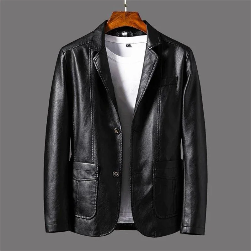 Custom Men's Customized High Quality Bridge Herren Biker Kunstleder Leather Motorcycle Jacket_voghion.com