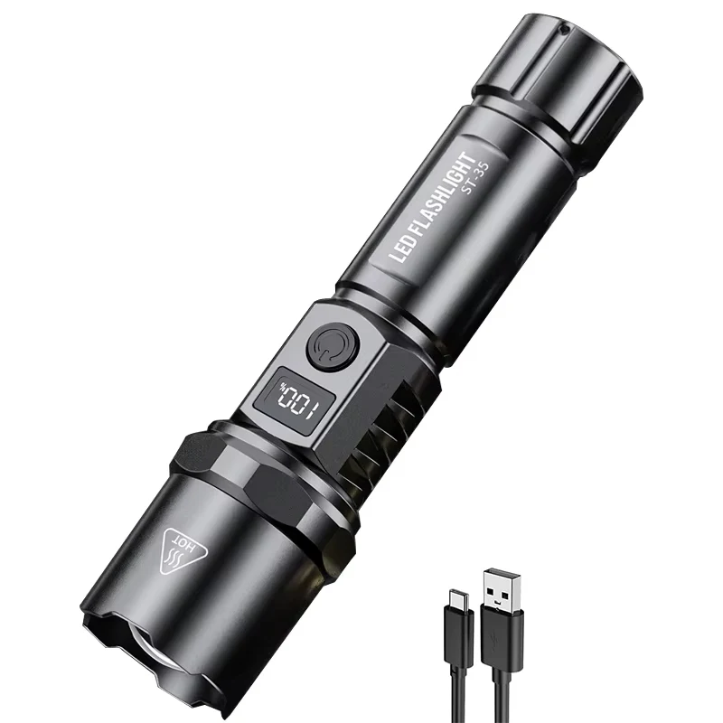 Torcia Tascabile Militare Torce LED Mini Piccola Torcia Super Luminosa - Torcia Tattica Portatile A LED, Torcia LED Portatile, Torcia LED Da Campeggio Impermeabile Mini Torcia - Foto 6