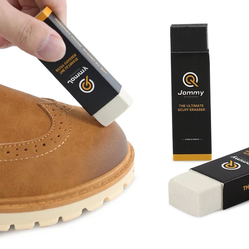 Suede Shoe Cleaner Kit - Hard-Wearing Crepe Brush With Rubber Eraser For Nubuck & Leather | Buy Now With Express International Delivery
