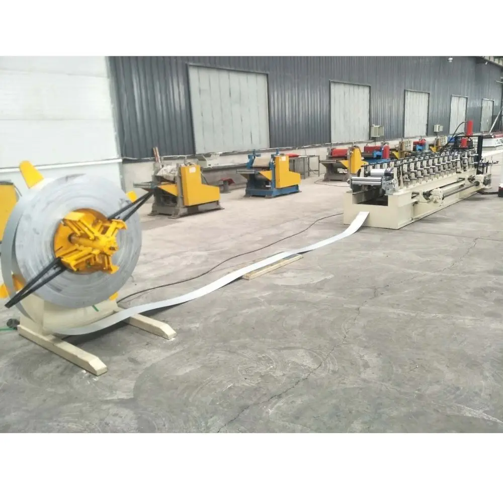 Машина для формовки валков из гипсокартона ширина 40-200 мм