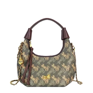 Factory Outlet Retro Design Shoulder Bag New Arrival High Quality PU Leather Women Handbag Special Pattern Ladies Bag