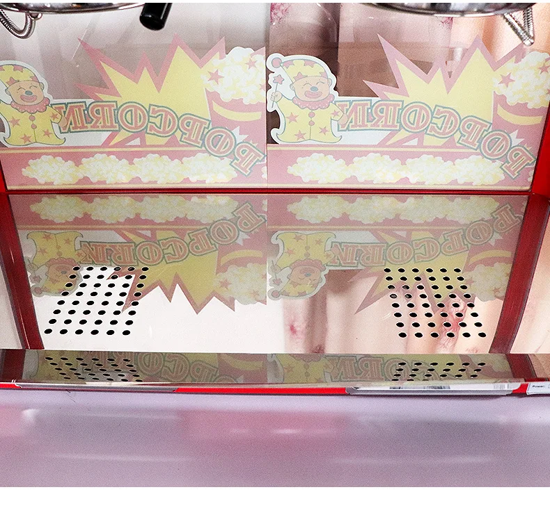 Electric Popcorn Maker Popcorn Making Machine Commercial Popcorn Machine Pop Corn Machine with 2 Pots