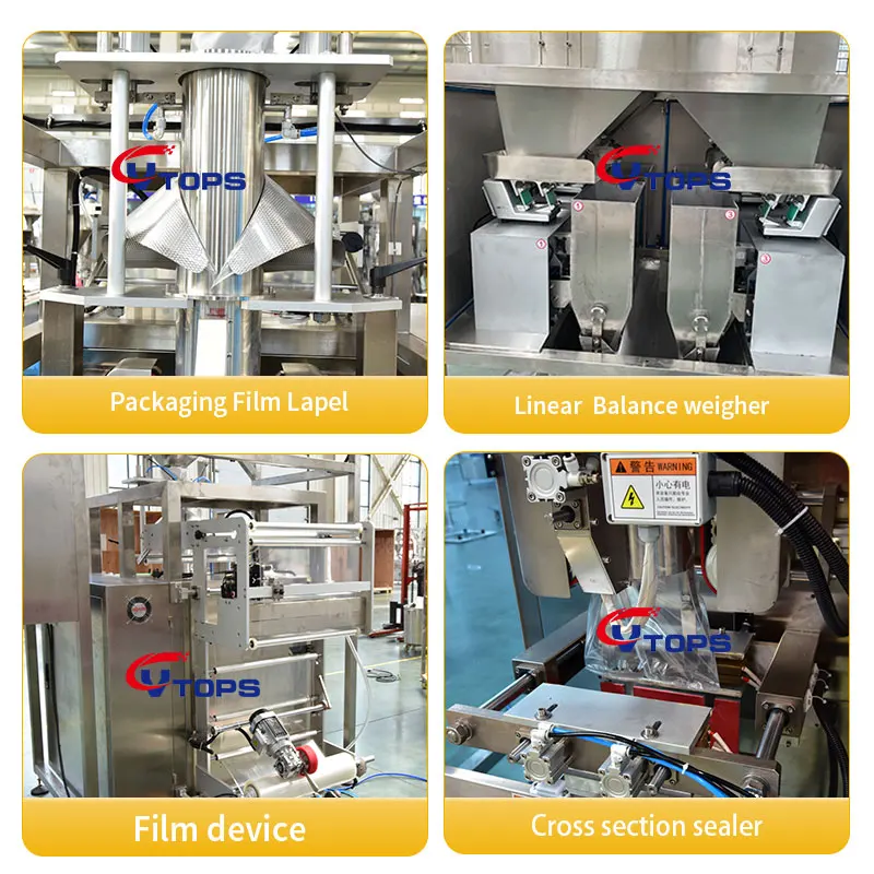 Easy Operation Pellet Coffee Bean Dosing Filling Packing Machine Fudge Cocoa Bag Packaging