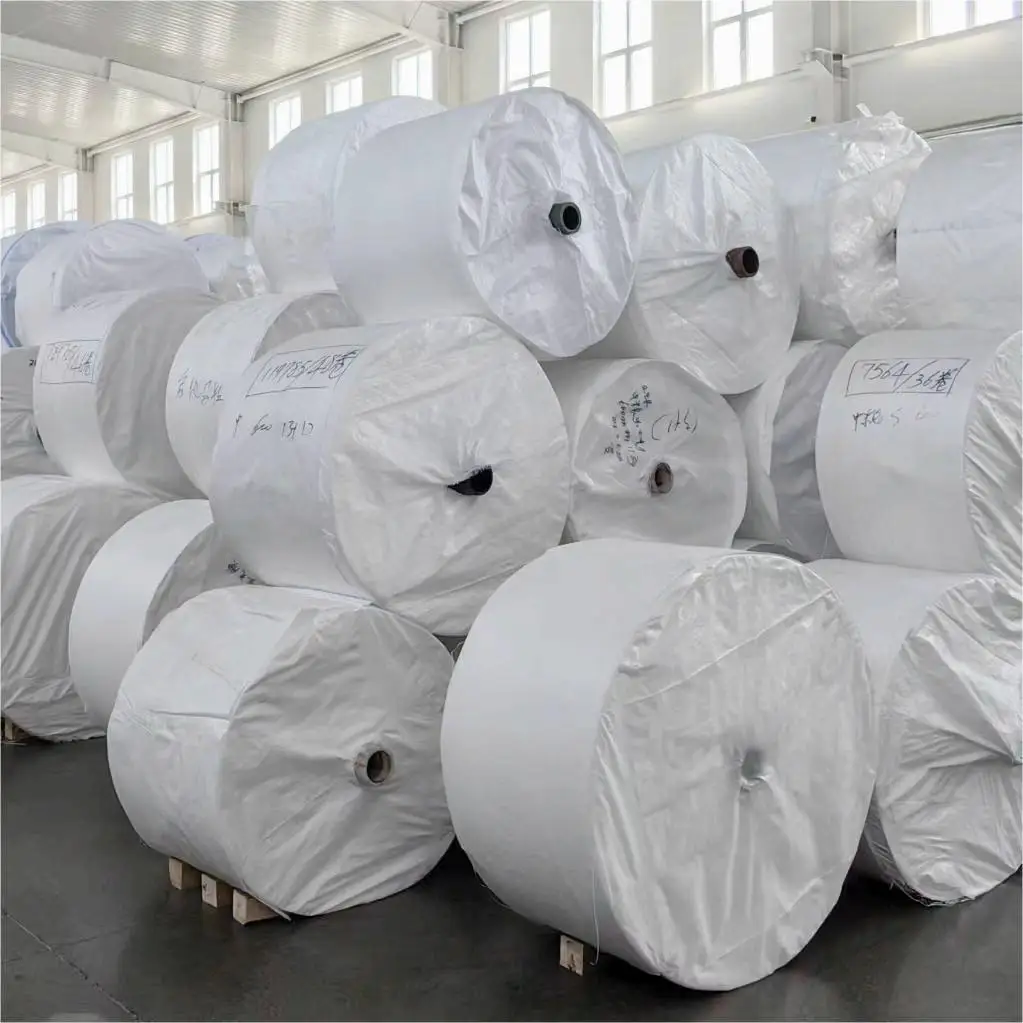 Laminated Woven Polypropylene PP Rice Sack Bag Tube Fabric Roll