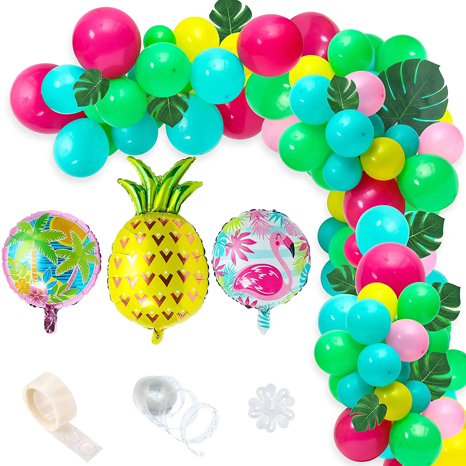 10 Stück Zitronen-Folienballons Für Hawaii-Party, Geburtstag Oder Sommer-Deko – Bunt & Luftig!