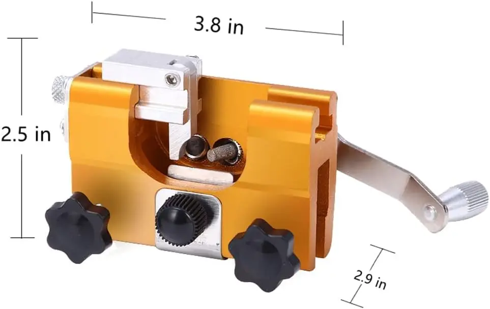 Saw Blade Sharpening Portable Machine Circular Chain Grinder Chain Clip Abrasive Tools Sharpening Jig Chain Saw Grinder
