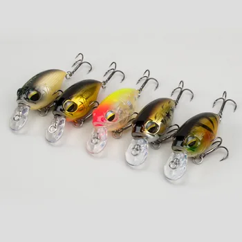 8.8g/43mm Crank Lure with Treble Hooks ABS Material for Bass & Trout Ocean & Freshwater Fishing – Hard Lure – view 5