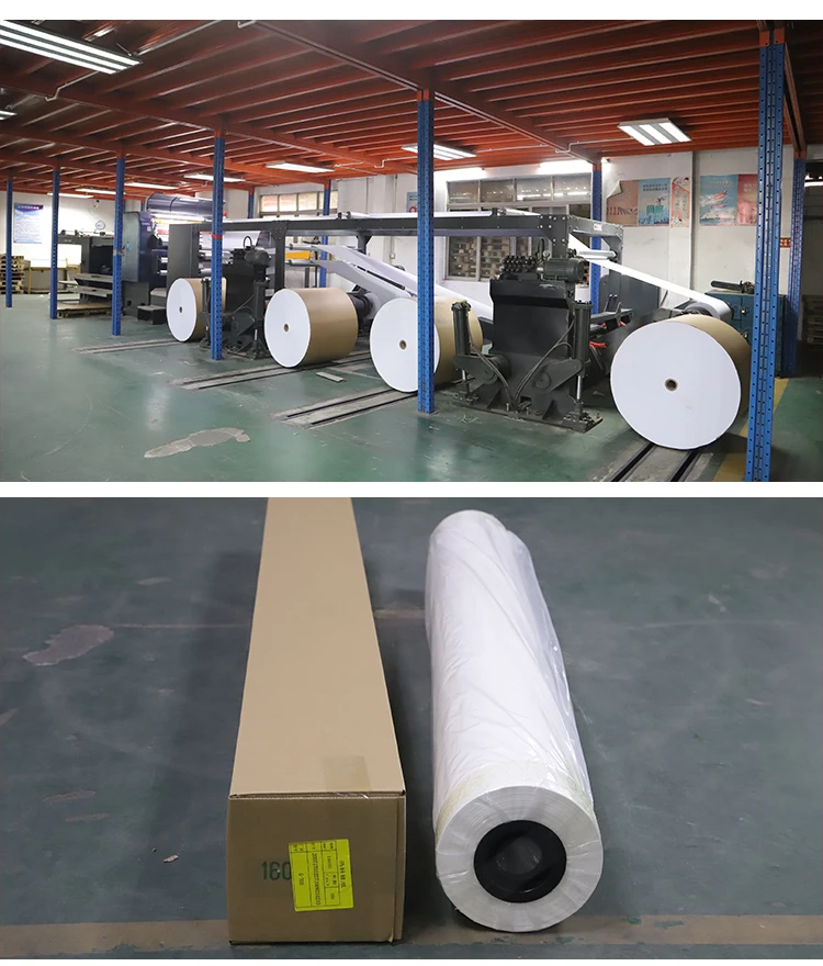 70gsm/80gsm/100gsm/120gsm Large Format Fast Dry Sublimation Transfer