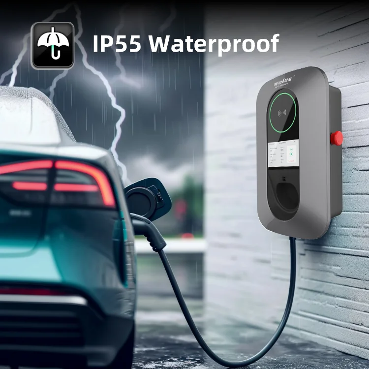 Manufacturer's Smart Electric Vehicle 32A Level 2 Type 2 Wallbox 11KW ...
