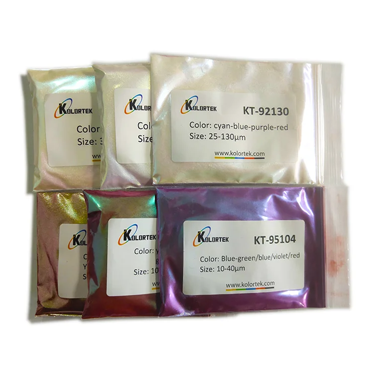 Spark Effect Color Changing Pigment Powder for Chameleon Car Paint
