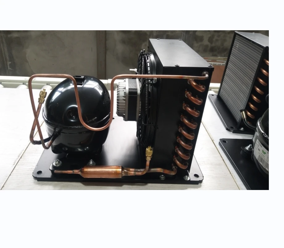 Fridge Compressor R134a Small Size Small Fridge Cooling Unit R134a or R404a Refrigeration Compressor ...