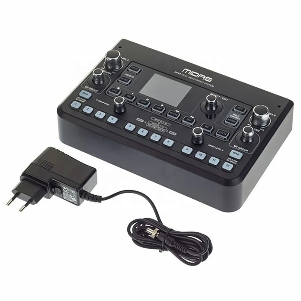 Midas DP48 Dual 48-Channel Personal Monitor Mixer with SD Card