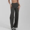 Leggings acampanados grises