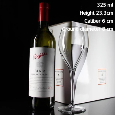 Wholesale wedding party 210ml 260ml 325ml 445ml 600ml glass goblet with long stem in bulk manufacture