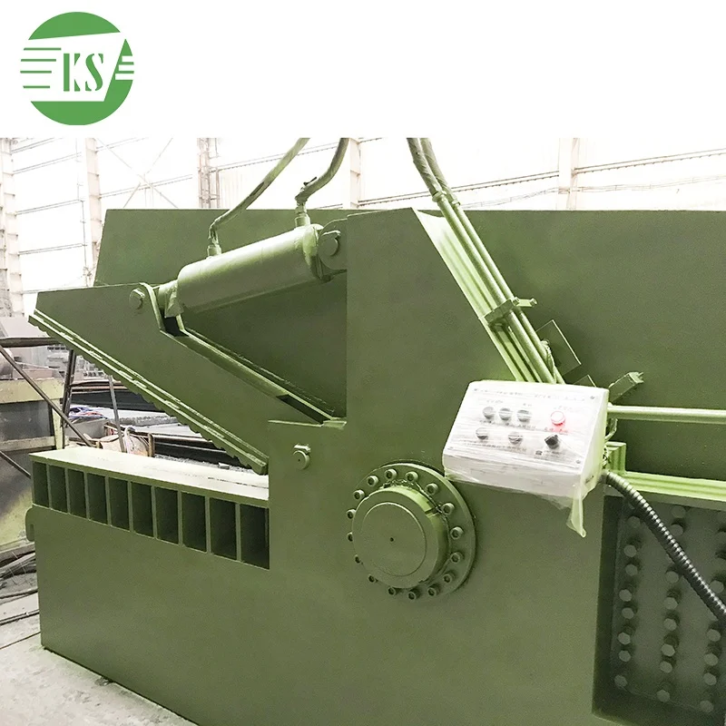 Keshang Q43YD-315 Hydraulic Scrap Metal Aluminum Steel Plate Recycling Shearing Machine Alligator Cutting Shear