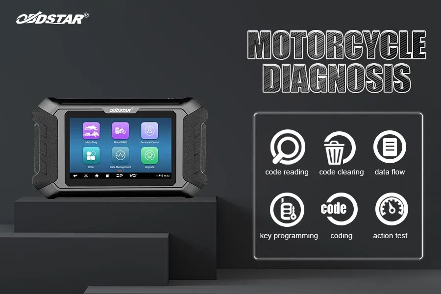 OBDSTAR IScan Diagnosegerät 2025 unterstützt IMMO-Programmierung und Kilometerzählerdiagnose für US-, EU- und UK-Ducati-Motorräder_voghion.com