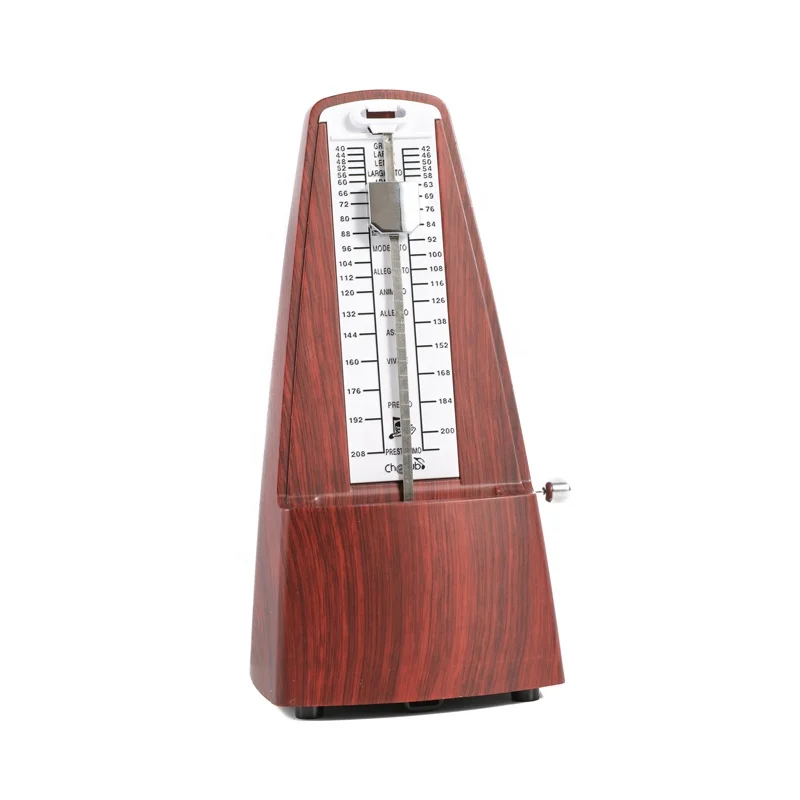 Metronomo Meccanico Rockible | Metallo Di Precisione Per Chitarra, Pianoforte, Violino | Suono Forte, Durevole
