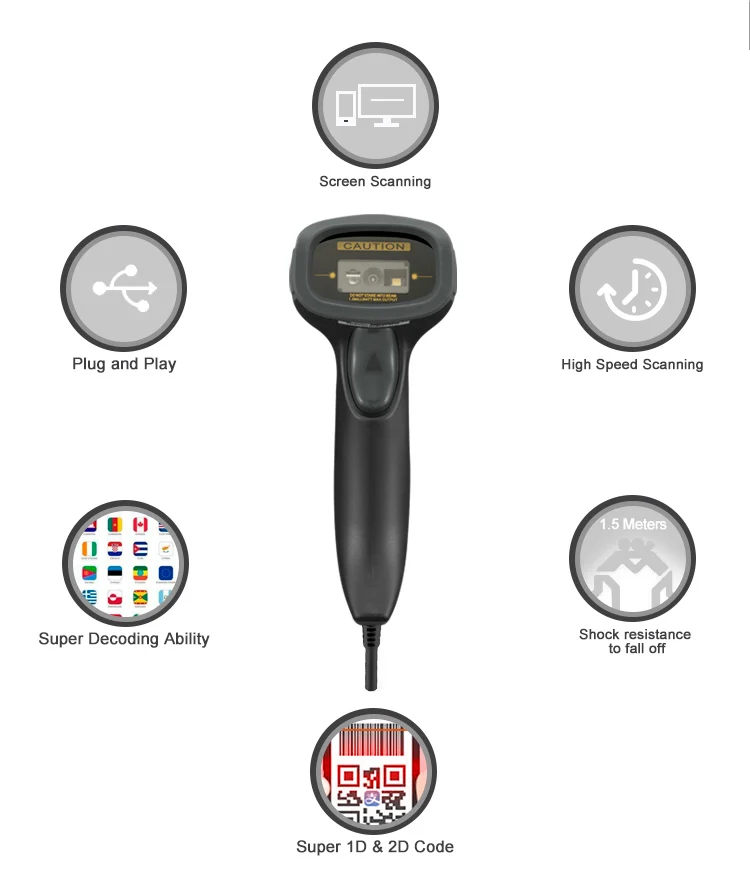 Barcode scanner D6221