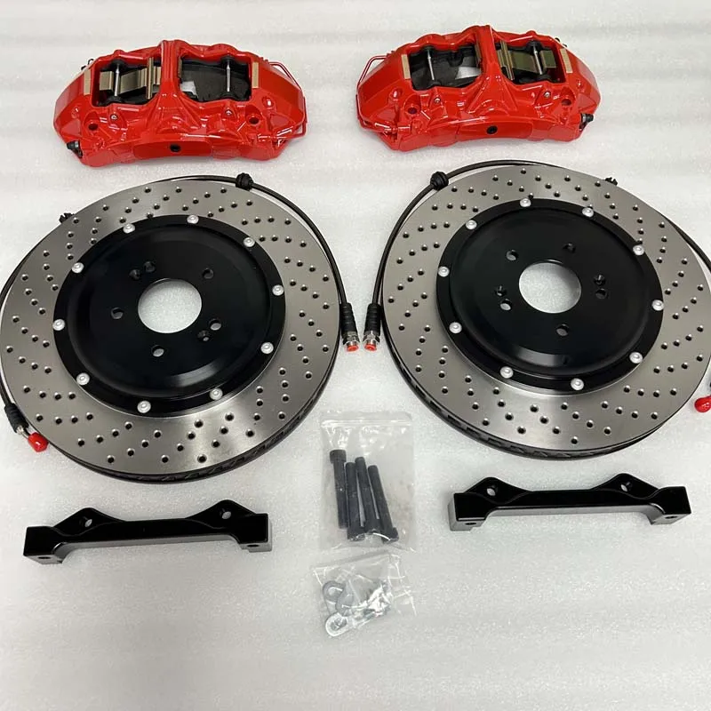 High Quality Customizable 6 Pot Calipers Brake Used Condition for Front Wheels for Toyota Land Cruiser Audi bmw Lexus Is350
