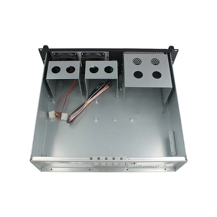Good Heat Dissipation Large Storage Atx Mainboard 3U Rackmount Chassis Server Case