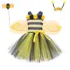 Yellow - Skirt + wings + headband + Magic Wand