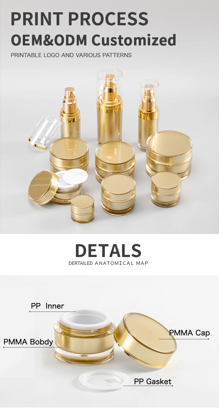 5g to 50g Cosmetic Jars - Ideal for Skin Care Packaging