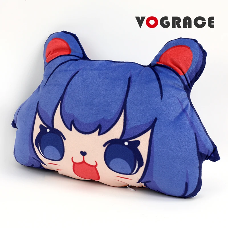 Vograce Customized Shaped Pillow Custom Anime Pillow Cover Die Cut Bed Home Decor Hugging Plush Throw Christmas Pillow Case