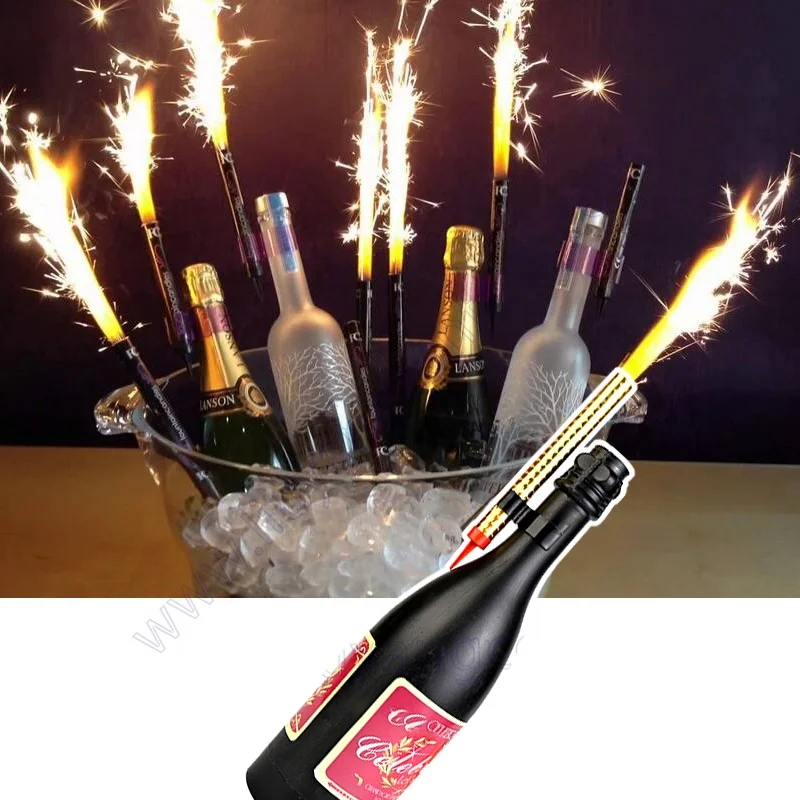 NCSUSA VIP Champagne Bottle Service Sparklers Clip – Single Bottle Safety Holder