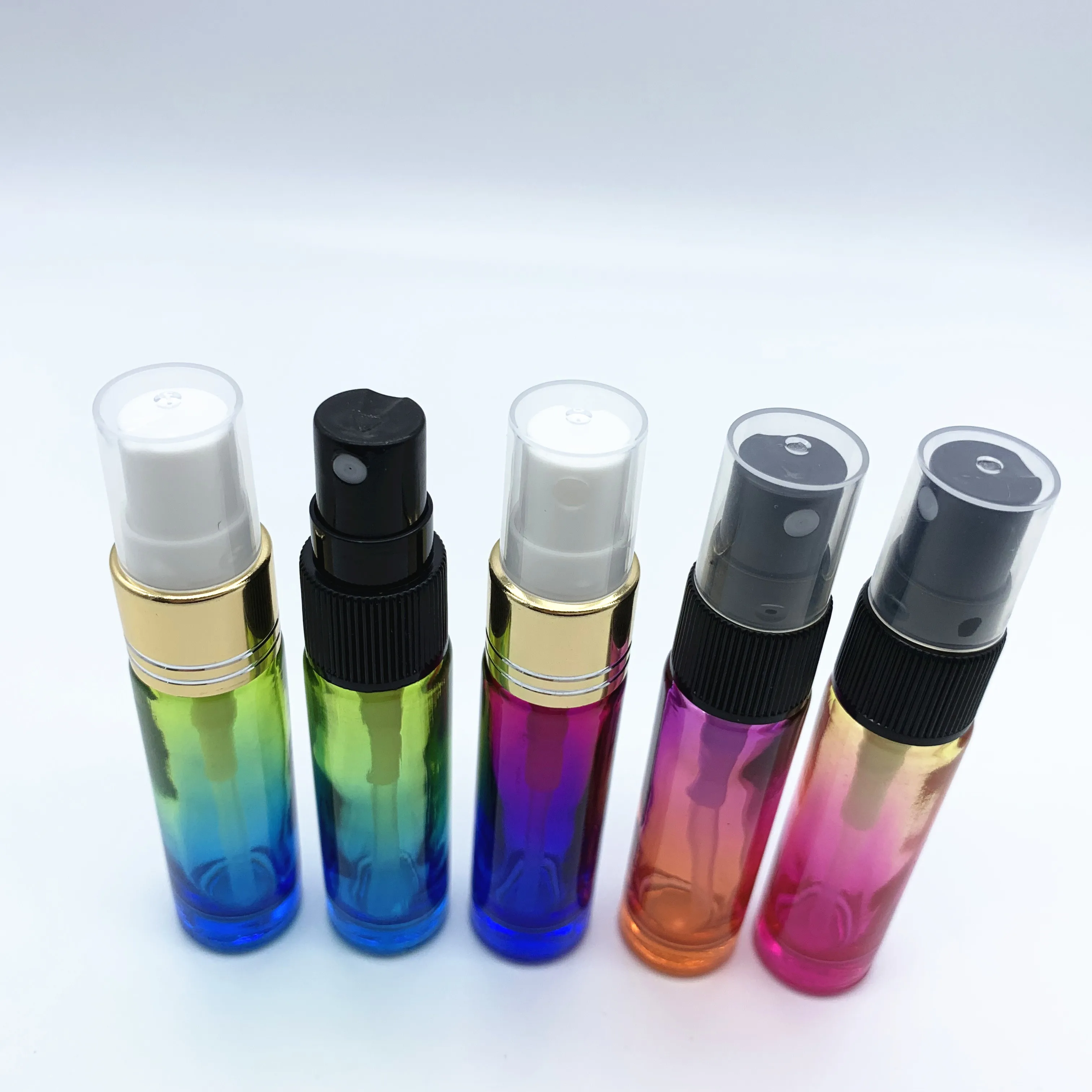 Screw Top Empty Perfume Cologne Sample Spray Bottles 5ml 10ml