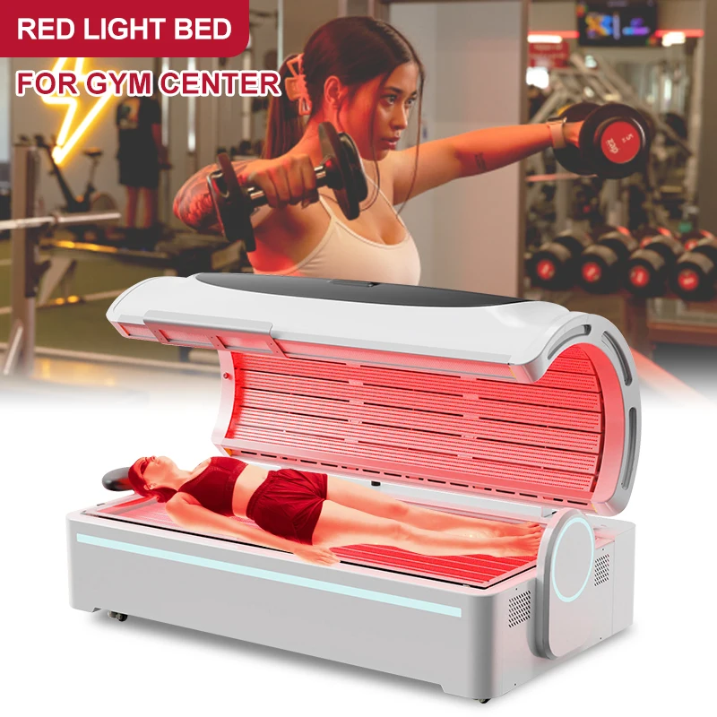 Magique Power Red Light Skin Heating Machine Full Body Phototherapy Infrared Led Red Light Therapy Bed for Gym Center