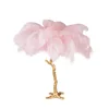 Rosa/lámpara de mesa