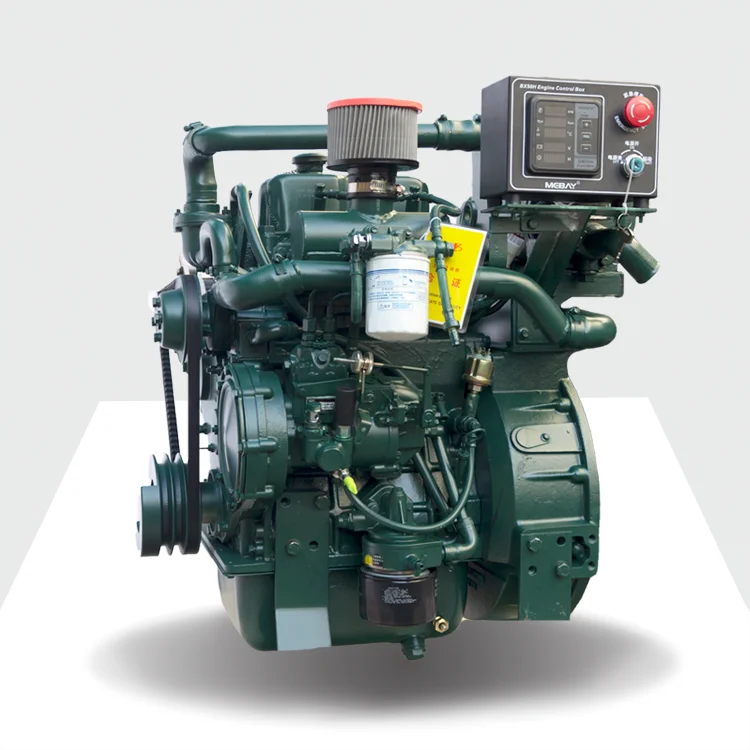 Yuchai 2 Cylinder Marine diesel Engine Inboard Water Cooled diesel Boat Engine 4 Stroke for Sale