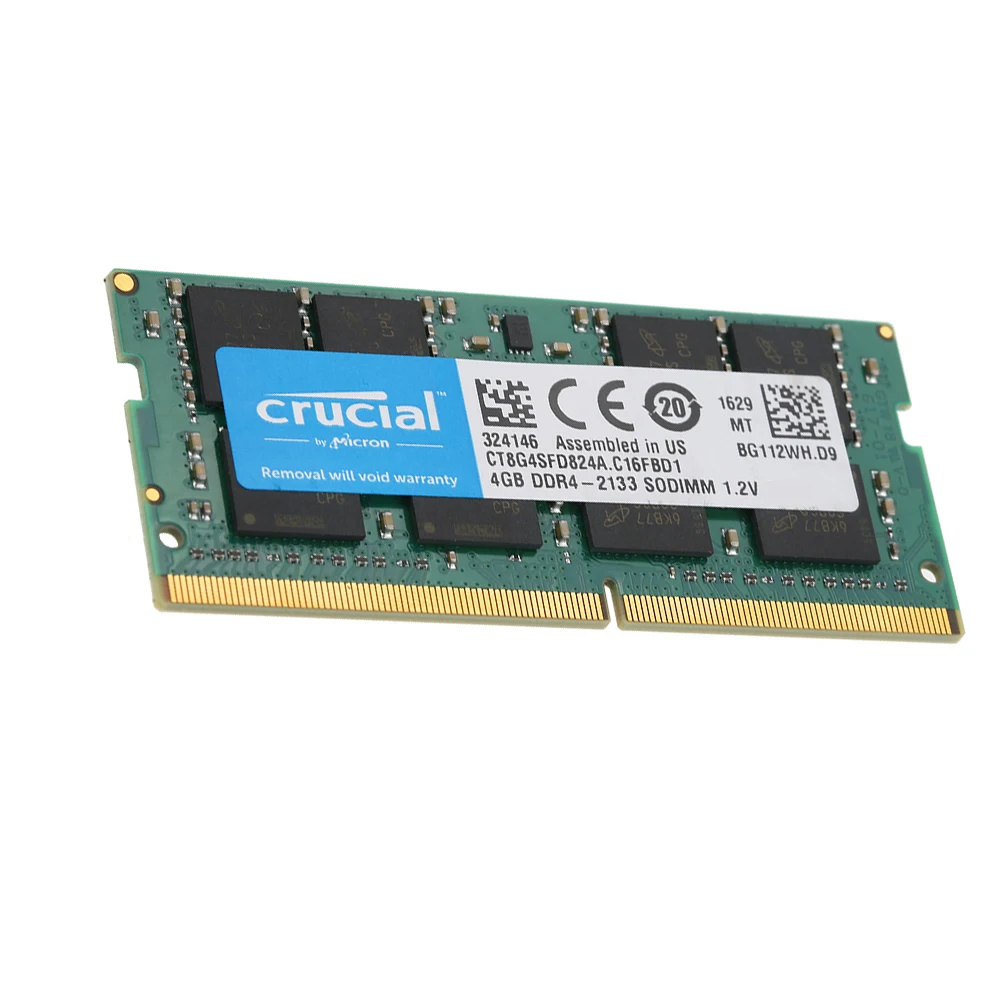 Original Crucial Laptop Ram Ddr3 Ddr3l 4gb 8gb 1600mhz 1333mhz 1066mhz 