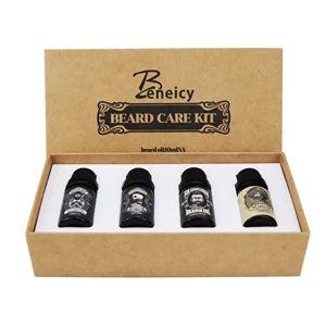 Organic Hair Care Beard Care Kit for Men Professional Use Liquid