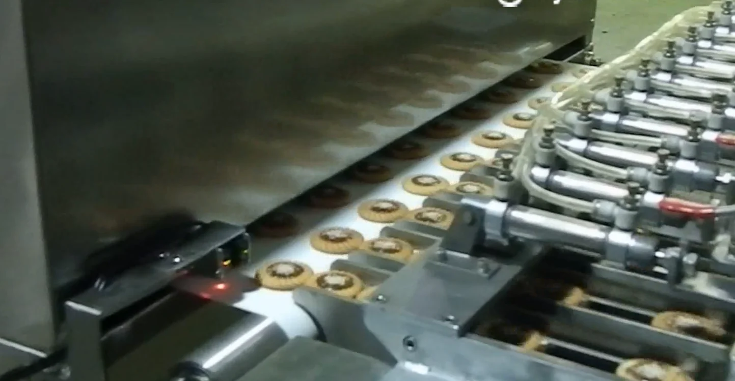 Chocolate Filled Biscuit Machine - High-Accuracy & Efficiency