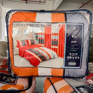 Warm Duvet Cover Set Winter Comforter Set 8 PCS