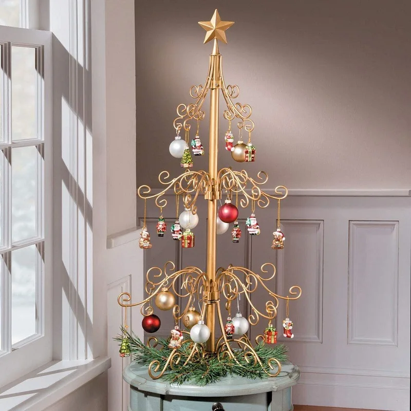 Details about   Xmas Iron Metal Elk Christmas Trees Decorations Hotel Shopping Malls Home Window 