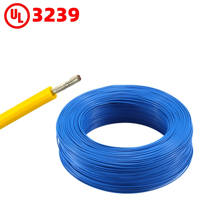 UL 3239 Custom DC Electrical  Flexible Silicone 4 6 8 10awg Tinned Copper 3KV Single Core Copper Swap Wiring Heating Wire Cables